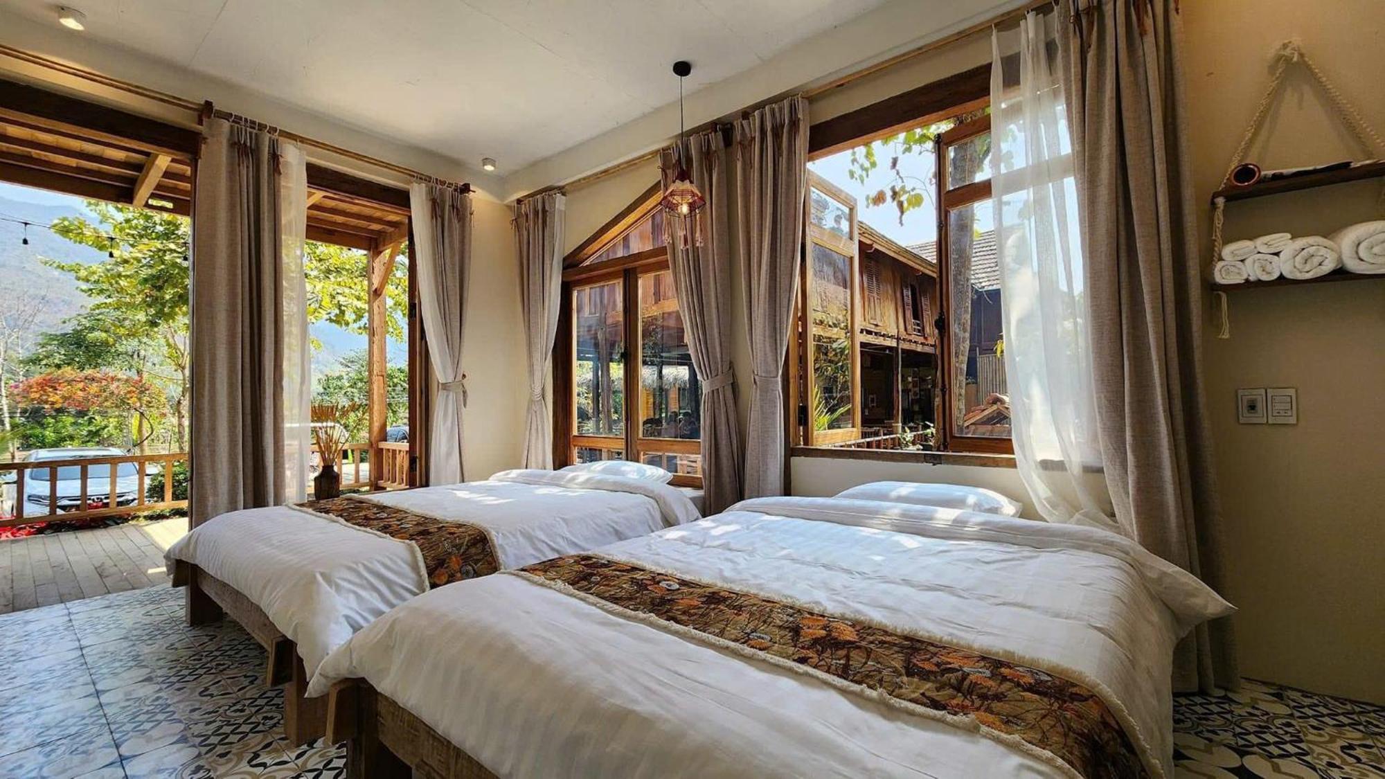 Mai Chau 4 Seasons Bungalow & Hotel Экстерьер фото